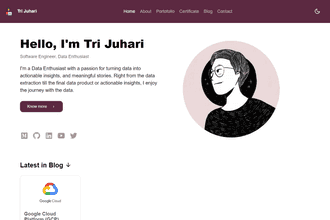 Gatsby JS + Netlify CMS Blog Portofolio - Featured image